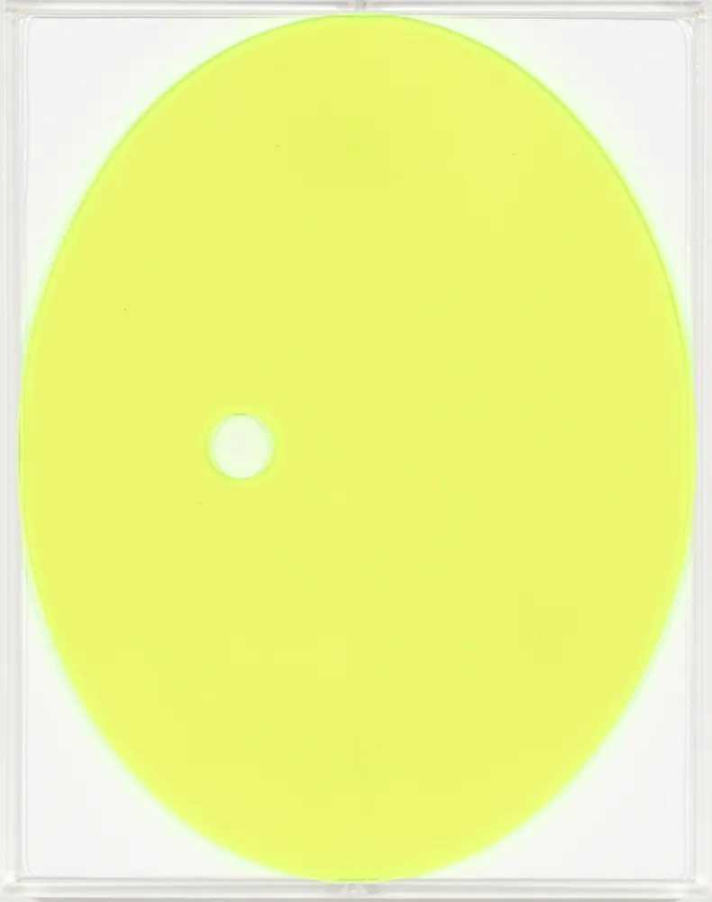 Multiple Fontana - Portrait d’Antonin Artaud, by Otto Hahn (Yellow)