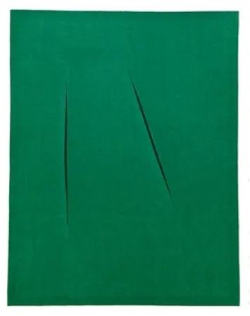 Lithograph Fontana - Spaziale Concetto