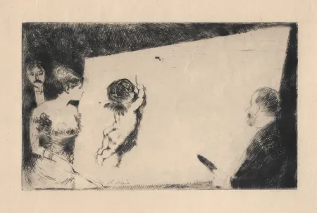 Etching Forain - Invitation du 