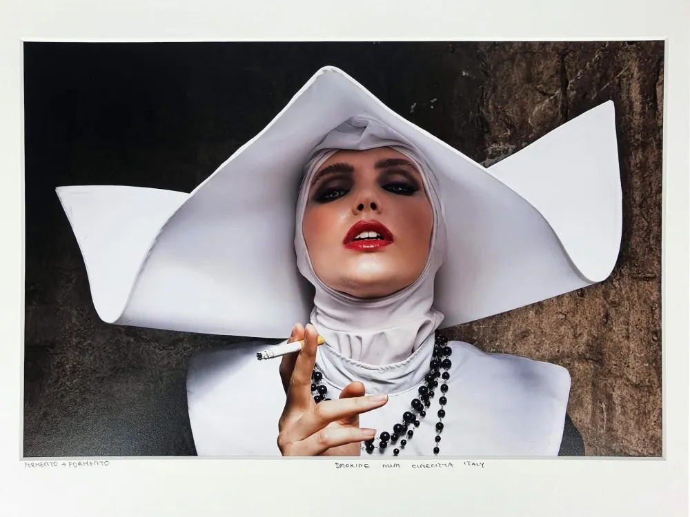 Photography Formento & Formento - Smoking Nun, Cinecitta Italy