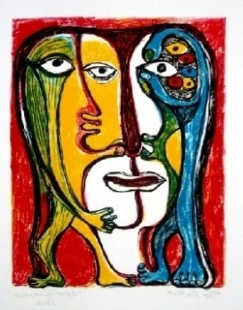 Lithograph Forner - Mutants