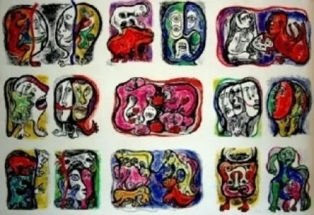 Lithograph Forner - Sans titre