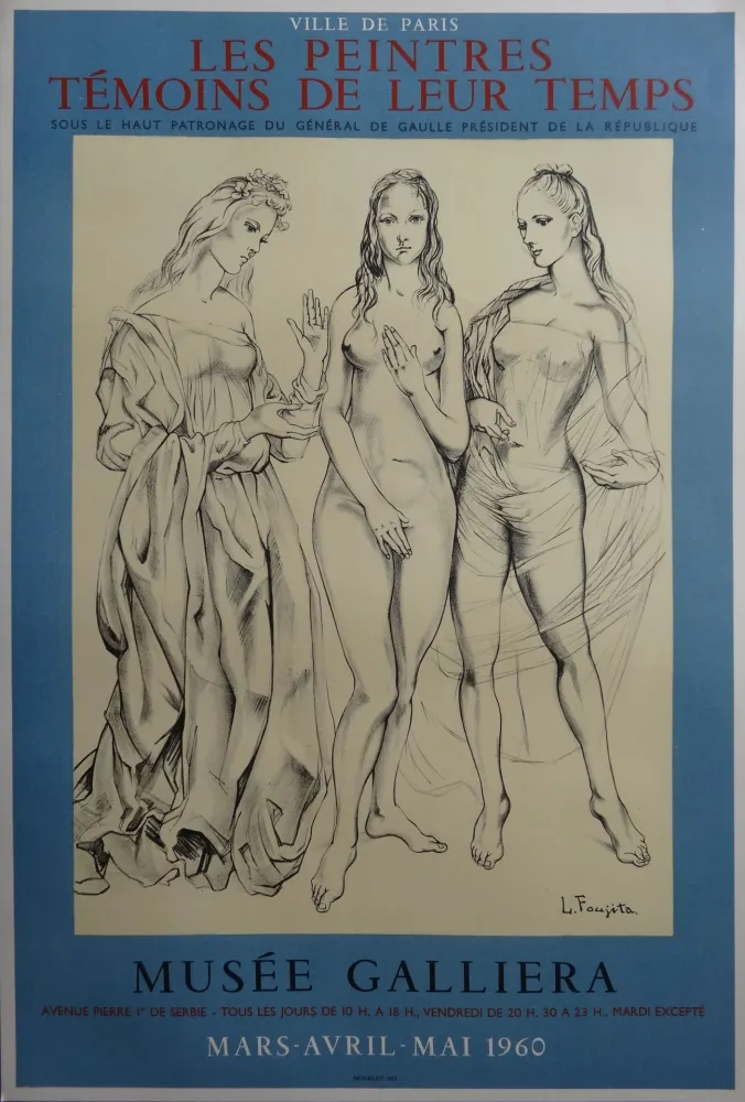 Illustrated Book Foujita - Les trois Graces : La Jeunesse