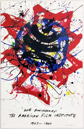 Screenprint Francis - A RED STAR