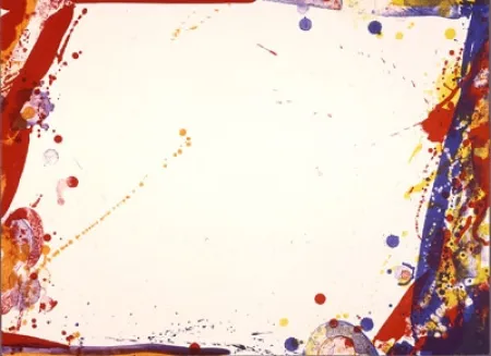 Lithograph Francis - Blue Cut Sail