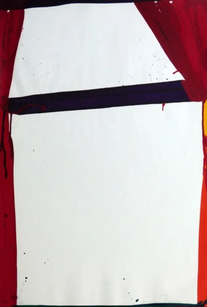 Lithograph Francis - Composition abstraite