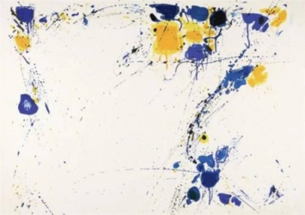 Lithograph Francis - Footprint