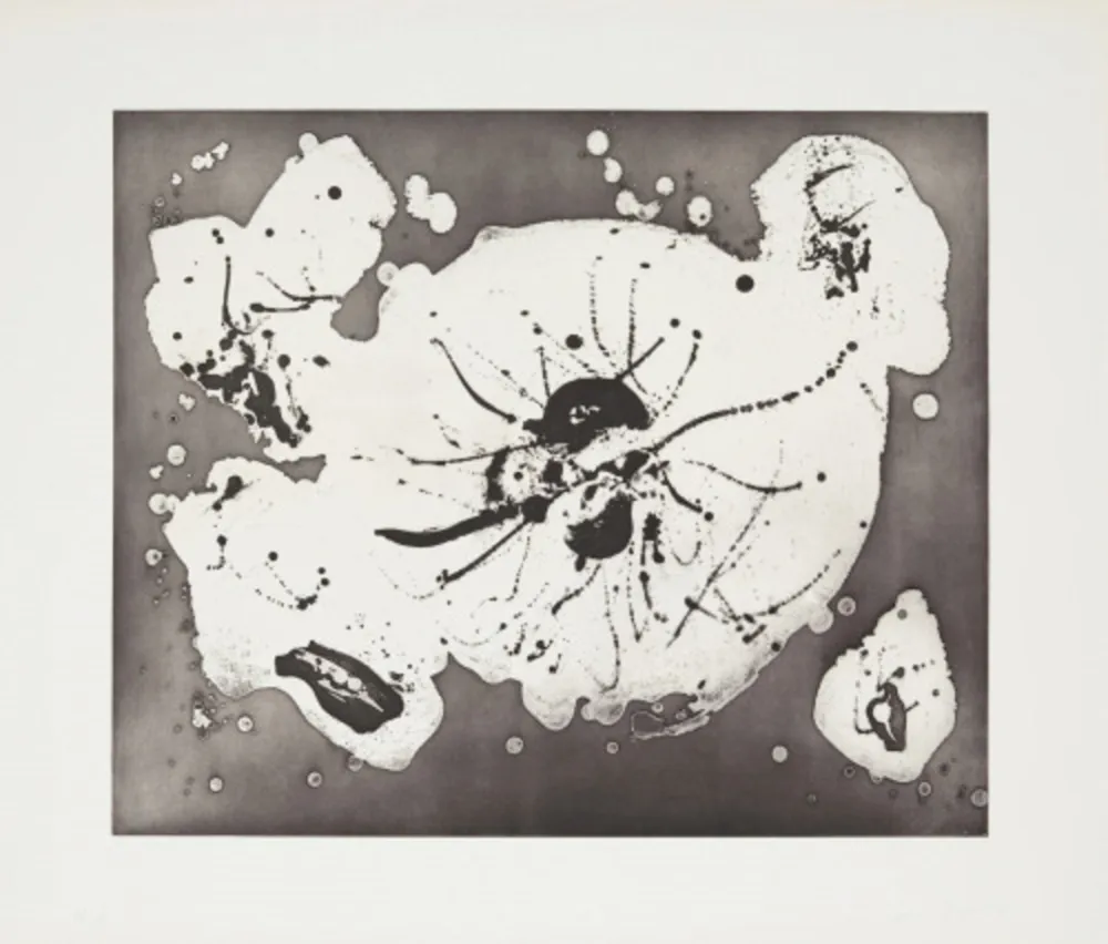 Etching And Aquatint Francis - Island Plate