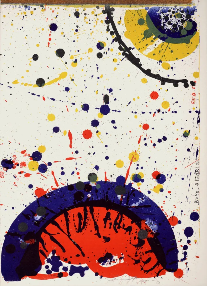 Lithograph Francis - Lover n°18, 1964