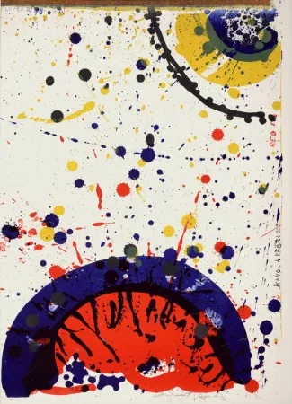 Lithograph Francis - Lover n°18, 1964