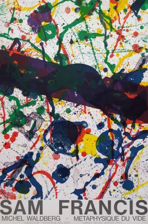Lithograph Francis - Metaphysique Du Vide (SF-317)