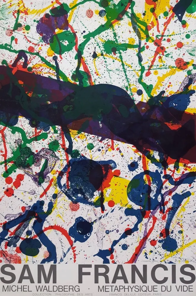 Lithograph Francis - Metaphysique Du Vide (SF-317)
