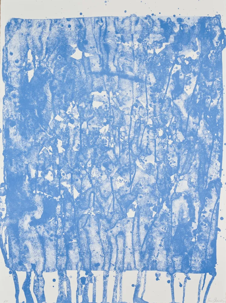 Lithograph Francis - Papierski Portfolio (blue)