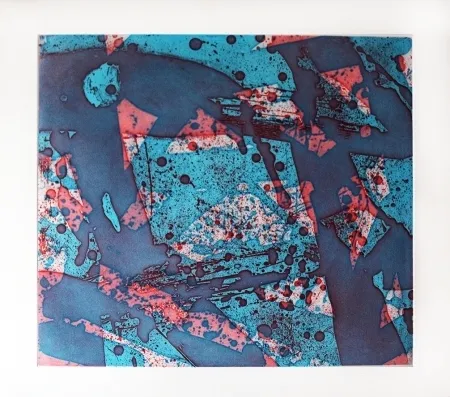 Etching Francis - Salmon