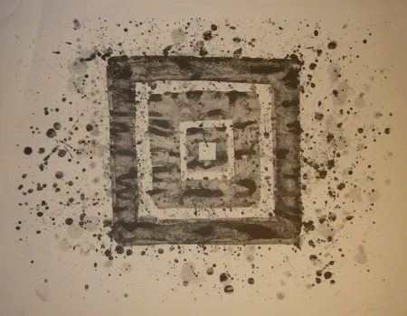 Lithograph Francis - Sans titre