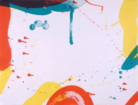 Lithograph Francis - Sans titre - Untitled (SF-61)