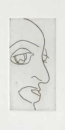 Aquatint Francis - Self Portrait