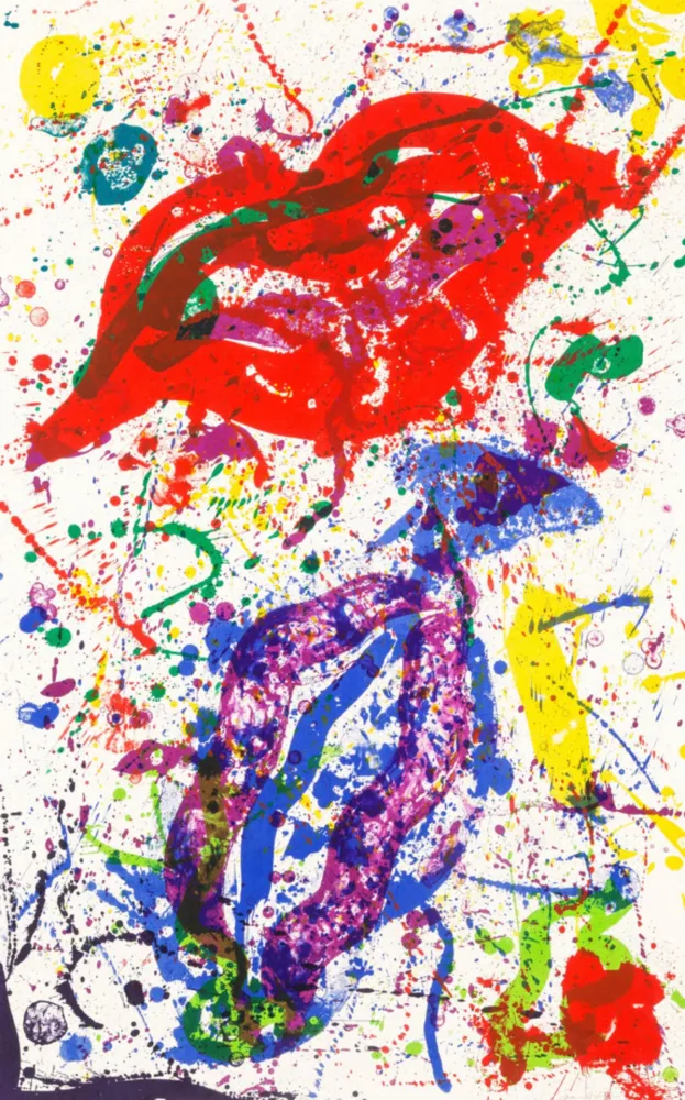 Lithograph Francis - Untitled (SF-329)