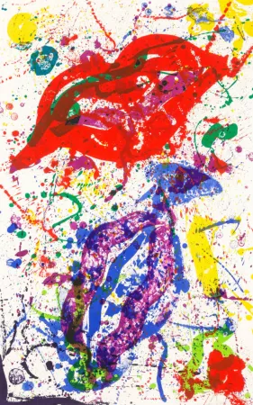 Lithograph Francis - Untitled (SF-329)