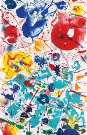 Lithograph Francis - Untitled (SF-358)