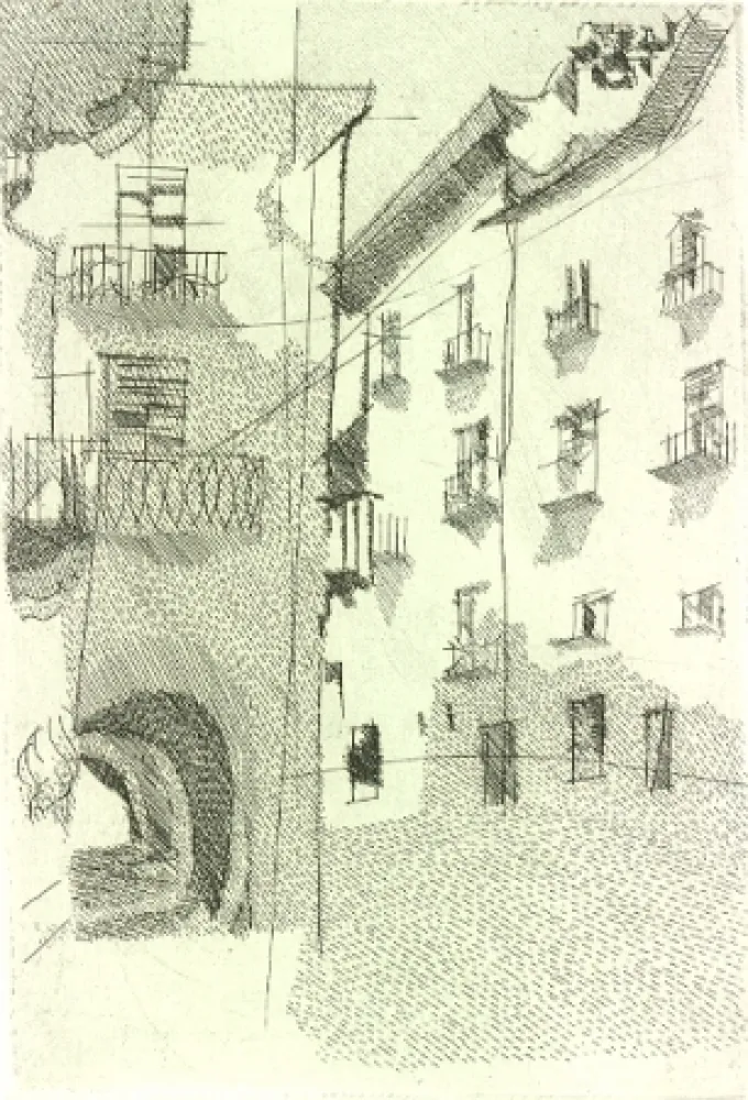 Illustrated Book Franco - Cuneo. Dieci incisioni