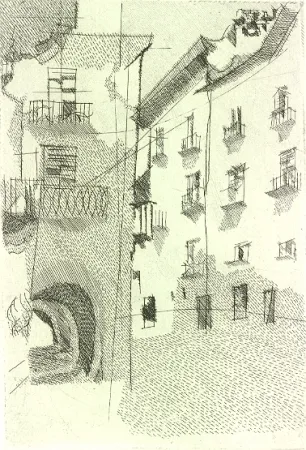 Illustrated Book Franco - Cuneo. Dieci incisioni