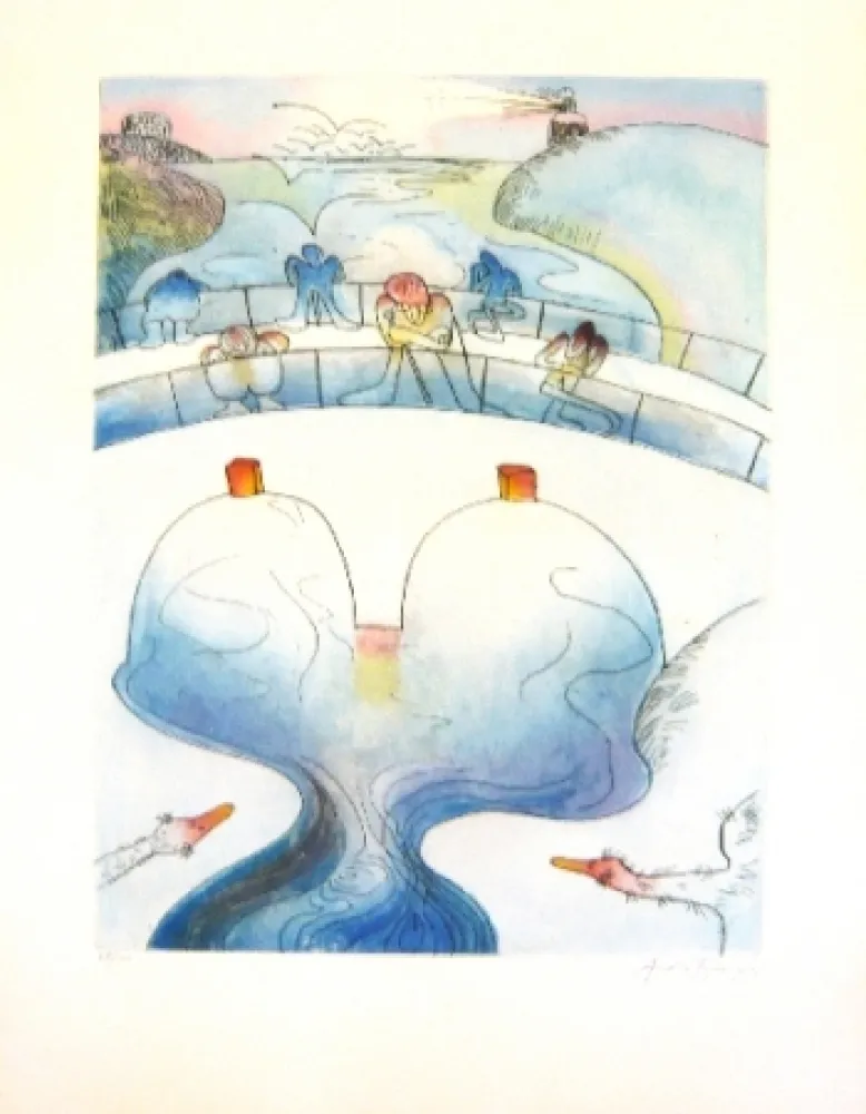 Etching And Aquatint François - Sans titre 3