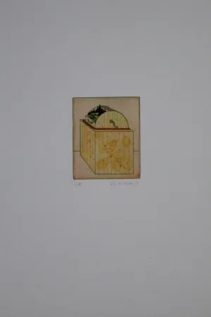 Etching And Aquatint Franke - Untitled