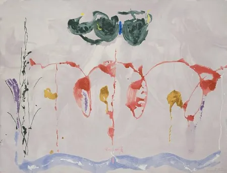 Screenprint Frankenthaler - Aerie