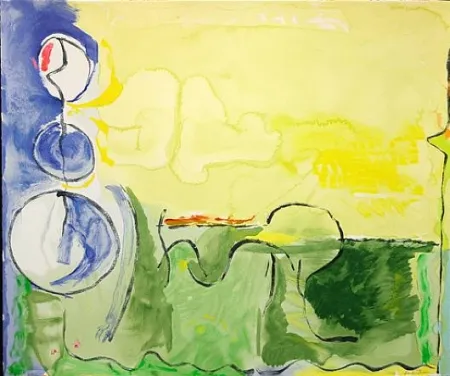 Screenprint Frankenthaler - Flotilla
