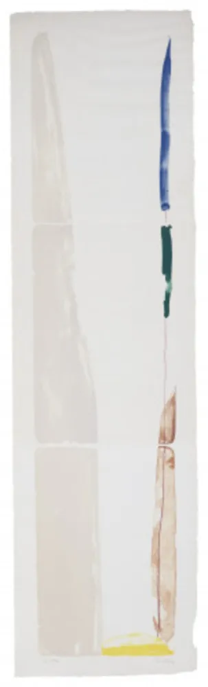 Lithograph Frankenthaler - Lot's Wife