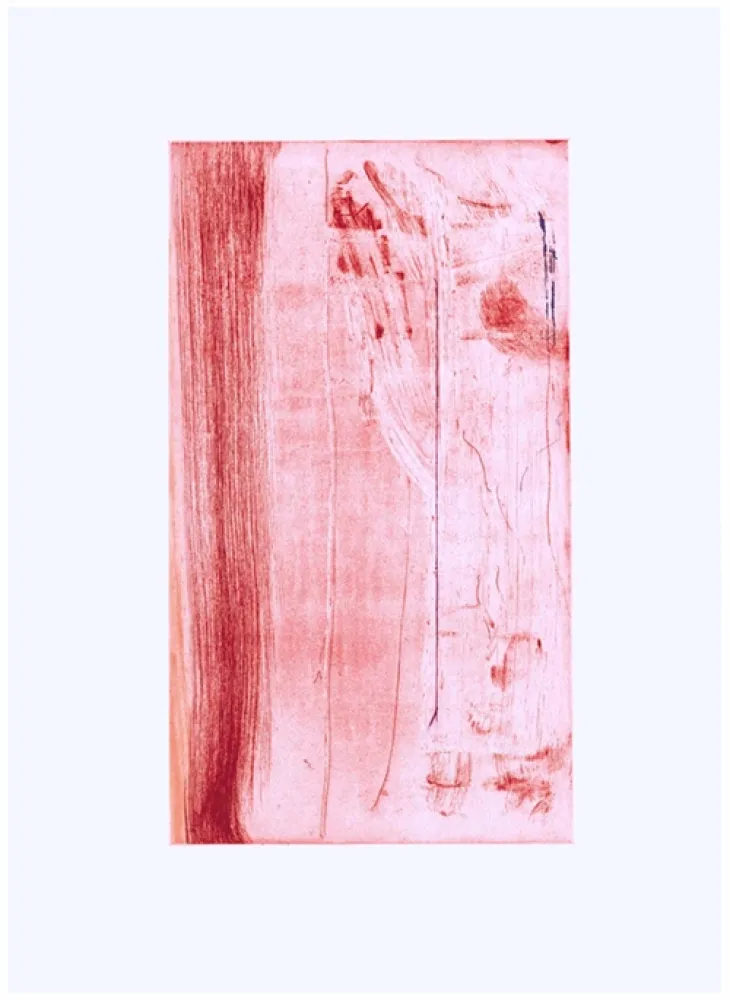 Etching Frankenthaler - Pompeii