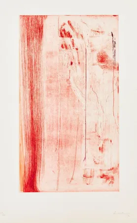 Etching And Aquatint Frankenthaler - Pompeii Forte