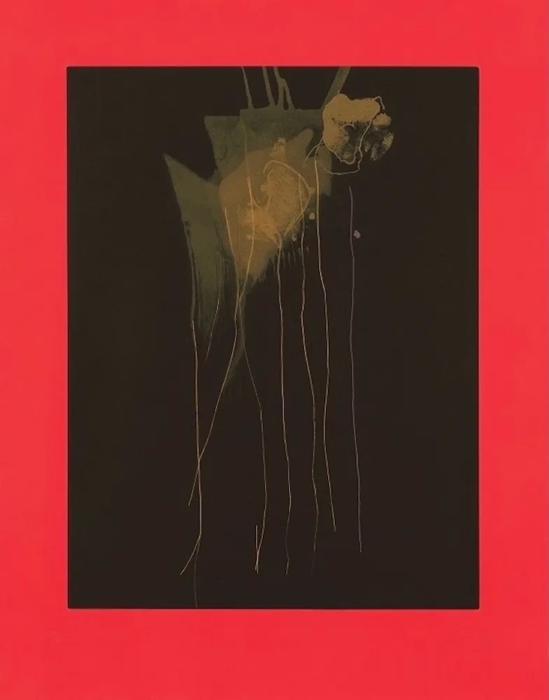 Lithograph Frankenthaler - Ramblas