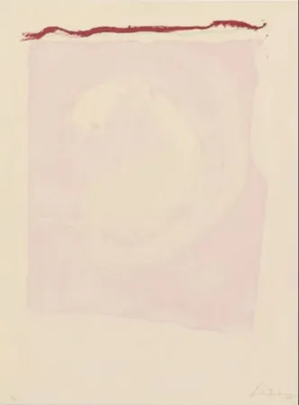 Lithograph Frankenthaler - Reflections IX