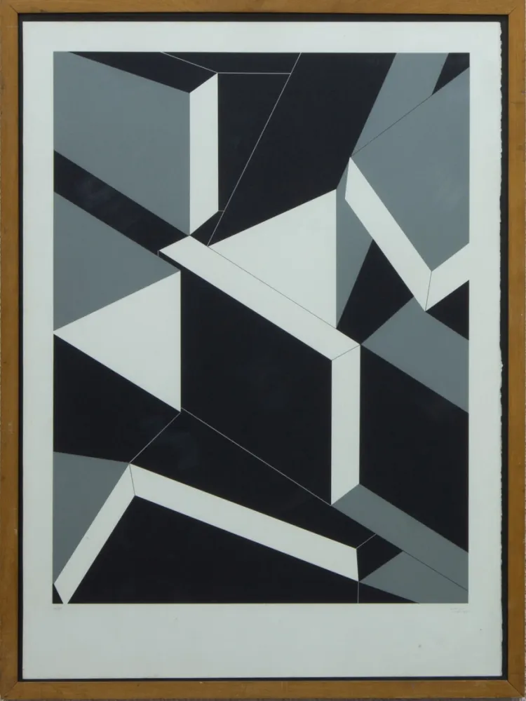 Lithograph Frasca'nato - SENZA TITOLO