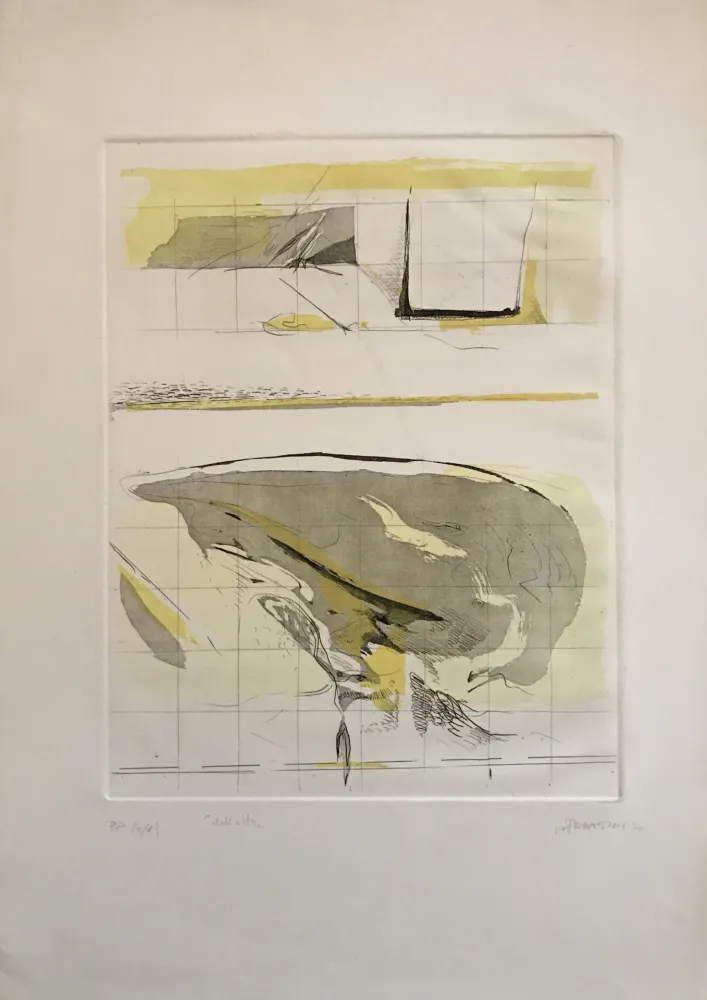 Etching And Aquatint Frattini - Dall'alto