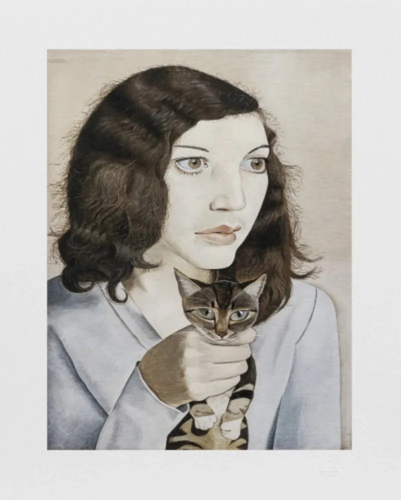 Multiple Freud - Girl with a Kitten