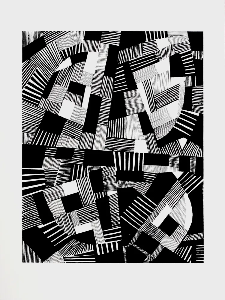 Screenprint Freundlich - (After) Composition #III, 1989
