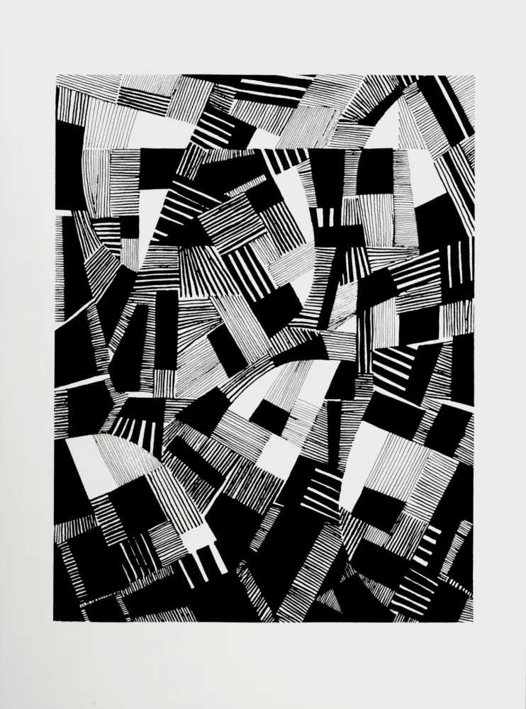 Screenprint Freundlich - (After) Composition #V, 1989