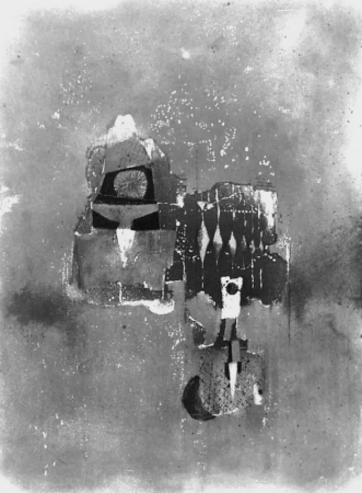 Engraving Friedlaender - Composition 1