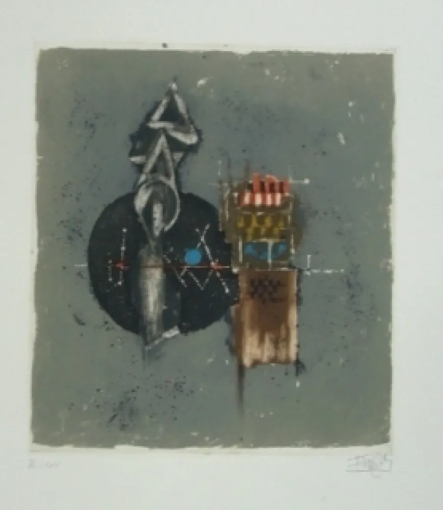 Etching Friedlaender - Composition 16