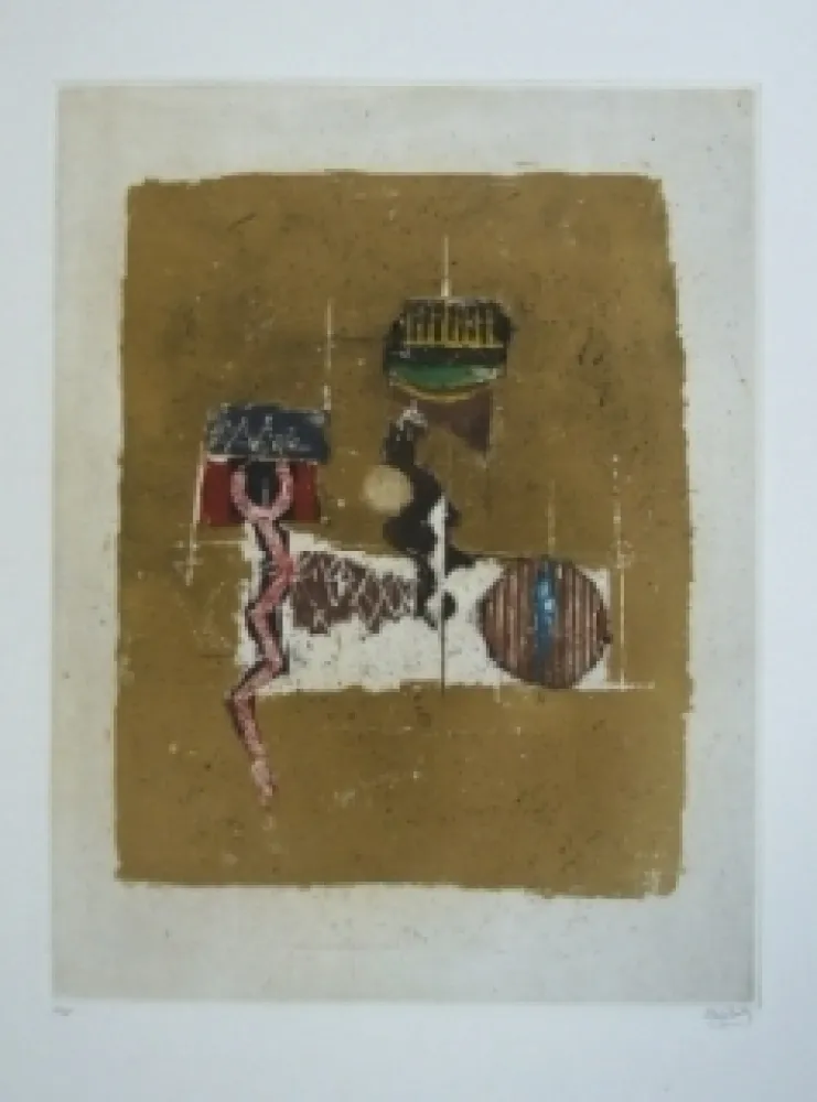 Etching Friedlaender - Composition 27