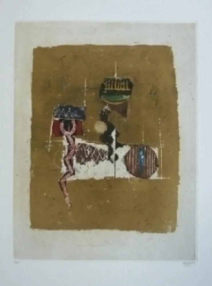Etching Friedlaender - Composition 27