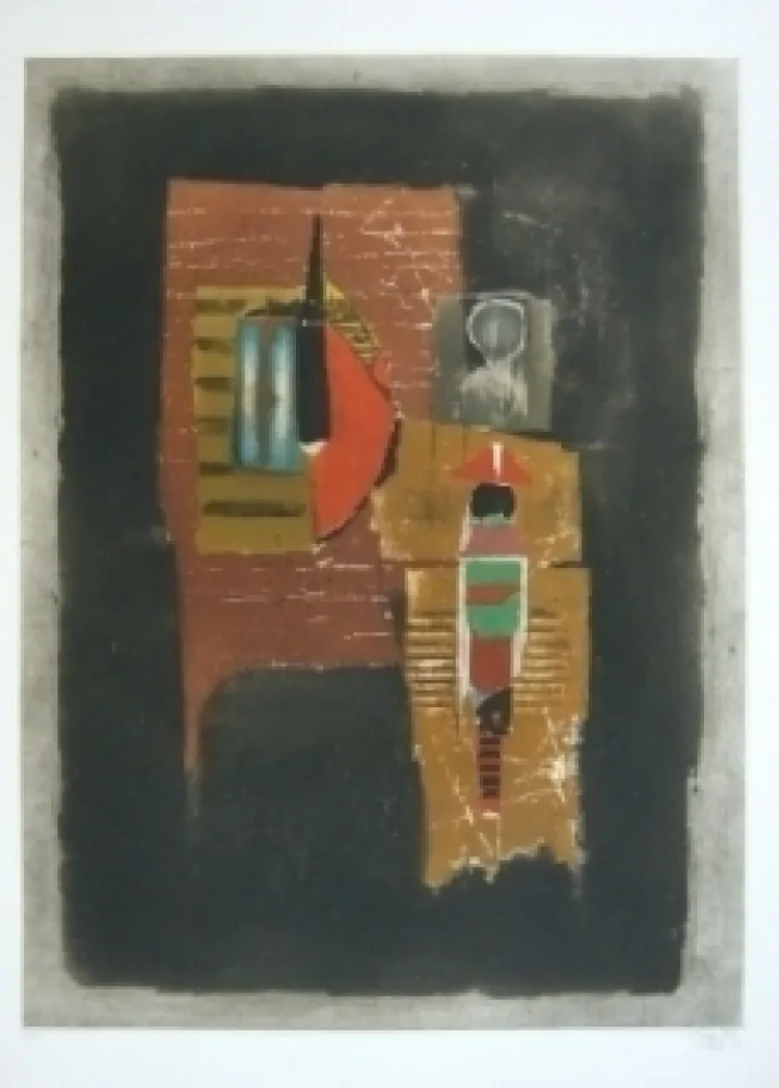 Etching Friedlaender - Composition 3