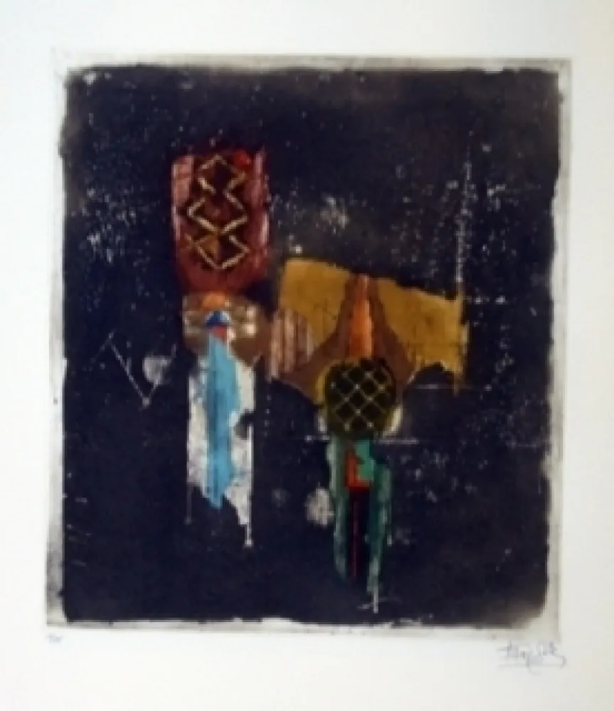 Etching Friedlaender - Composition 37