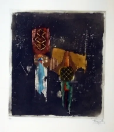 Etching Friedlaender - Composition 37