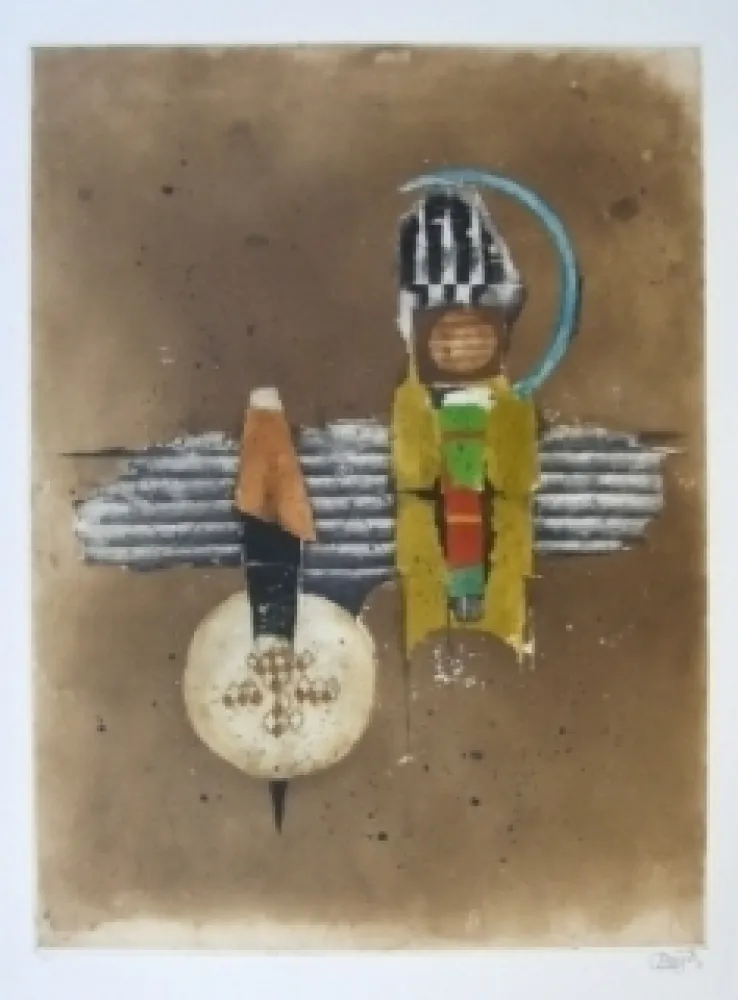 Etching Friedlaender - Composition 5