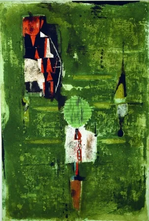 Engraving Friedlaender - Composition