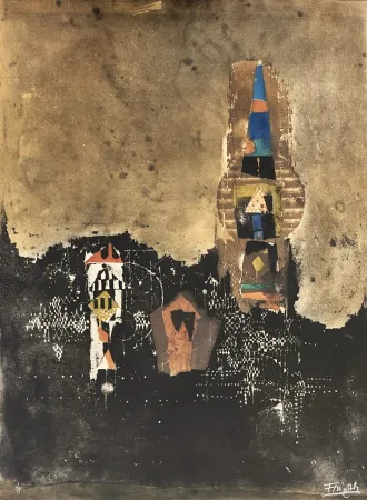 Engraving Friedlaender - Composition III